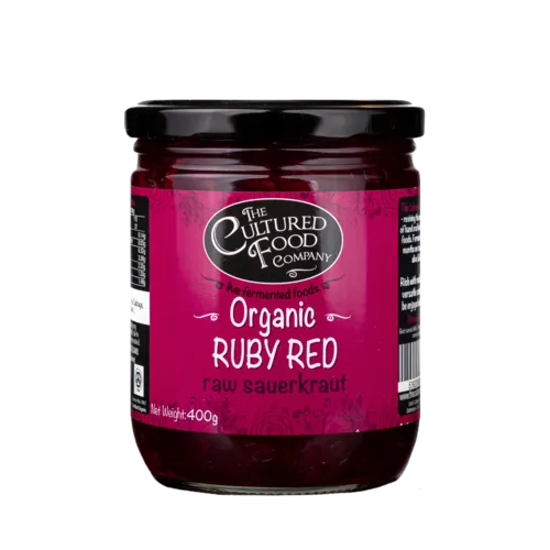 The Cultured Food Company Ruby Red Sauerkraut 400g