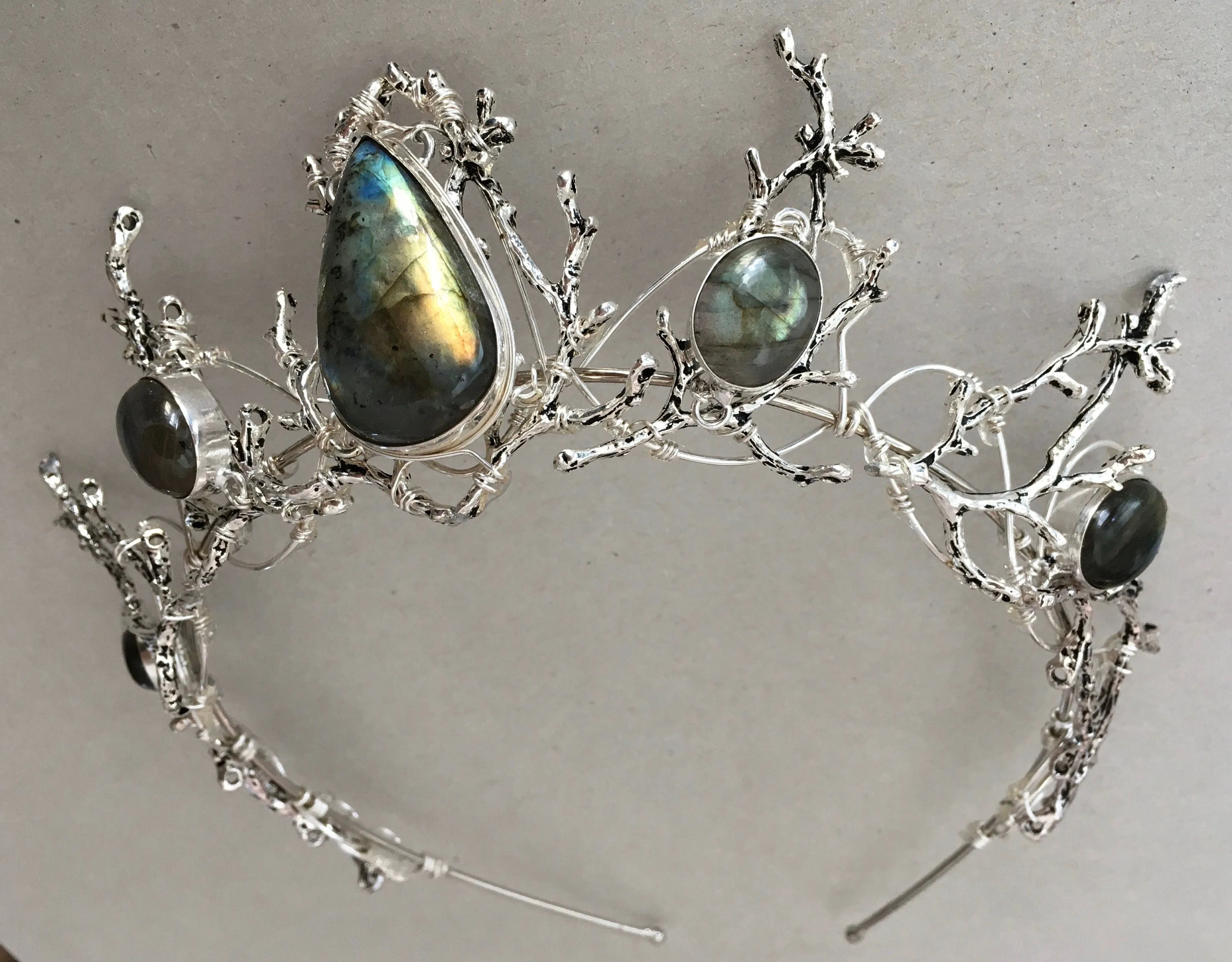 The LUNA Labradorite Crown