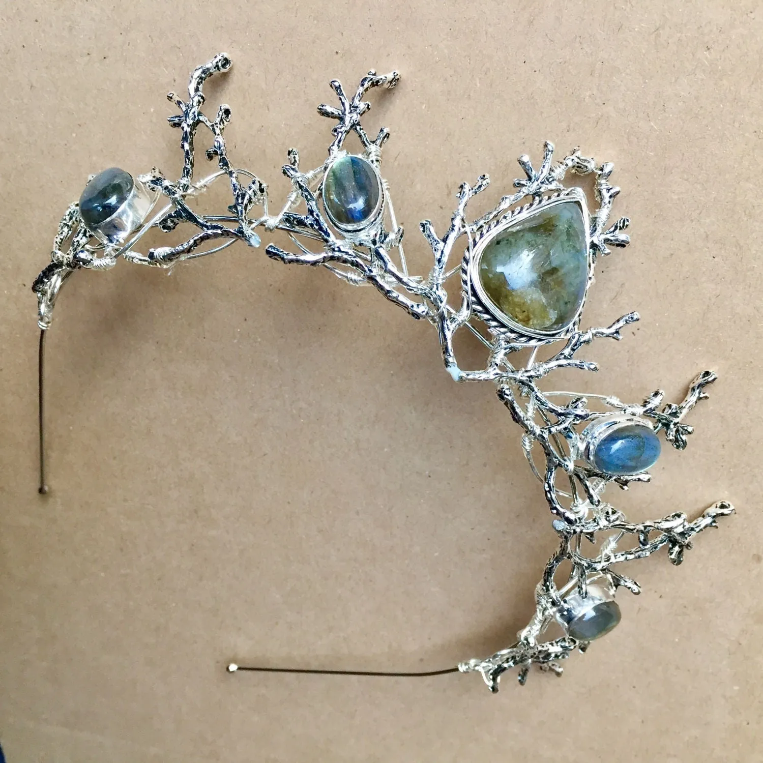 The LUNA Labradorite Crown