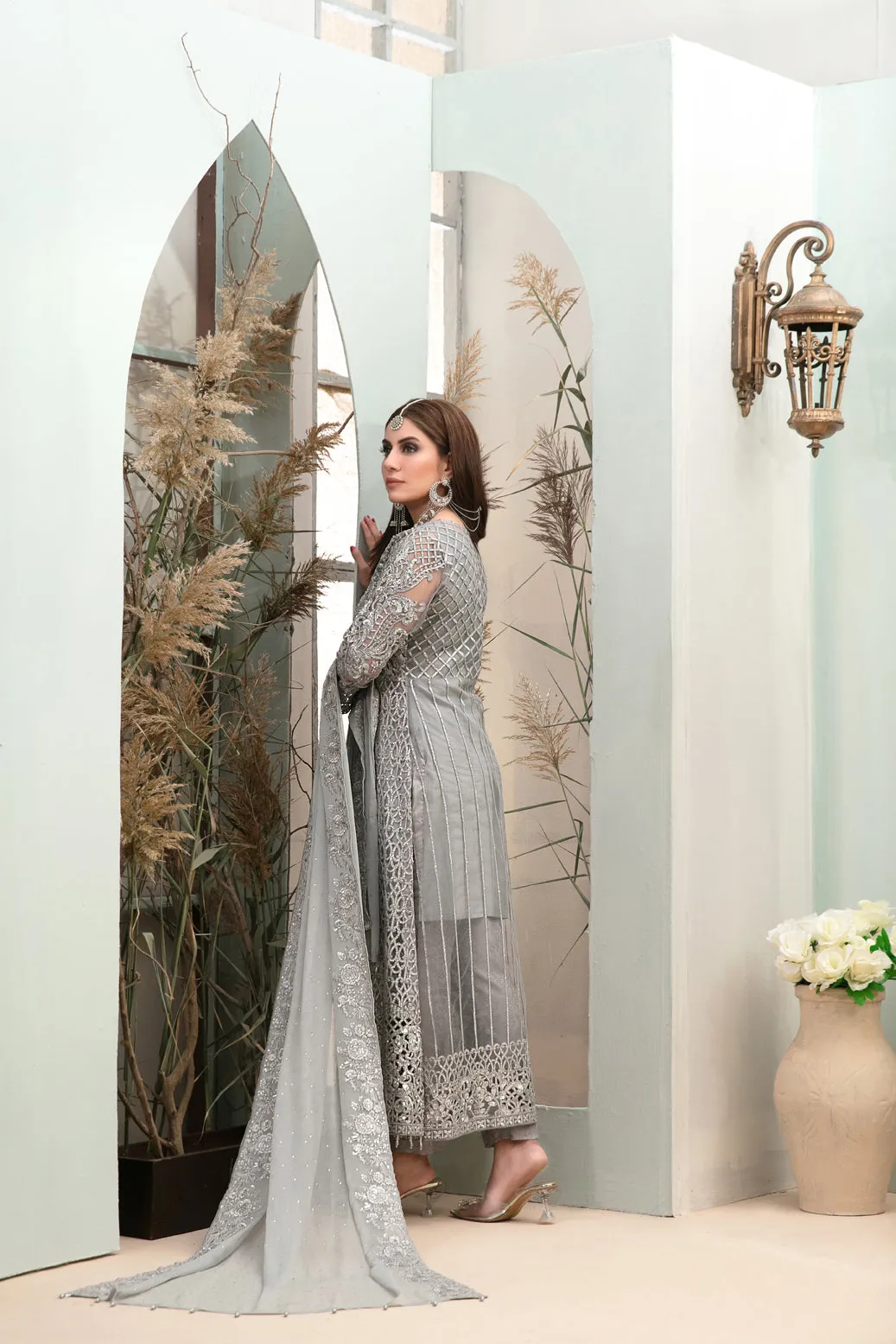 Tiara by Tawakkal Semi Stitched 3 Piece Chiffon Collection'2022-TTC-6976