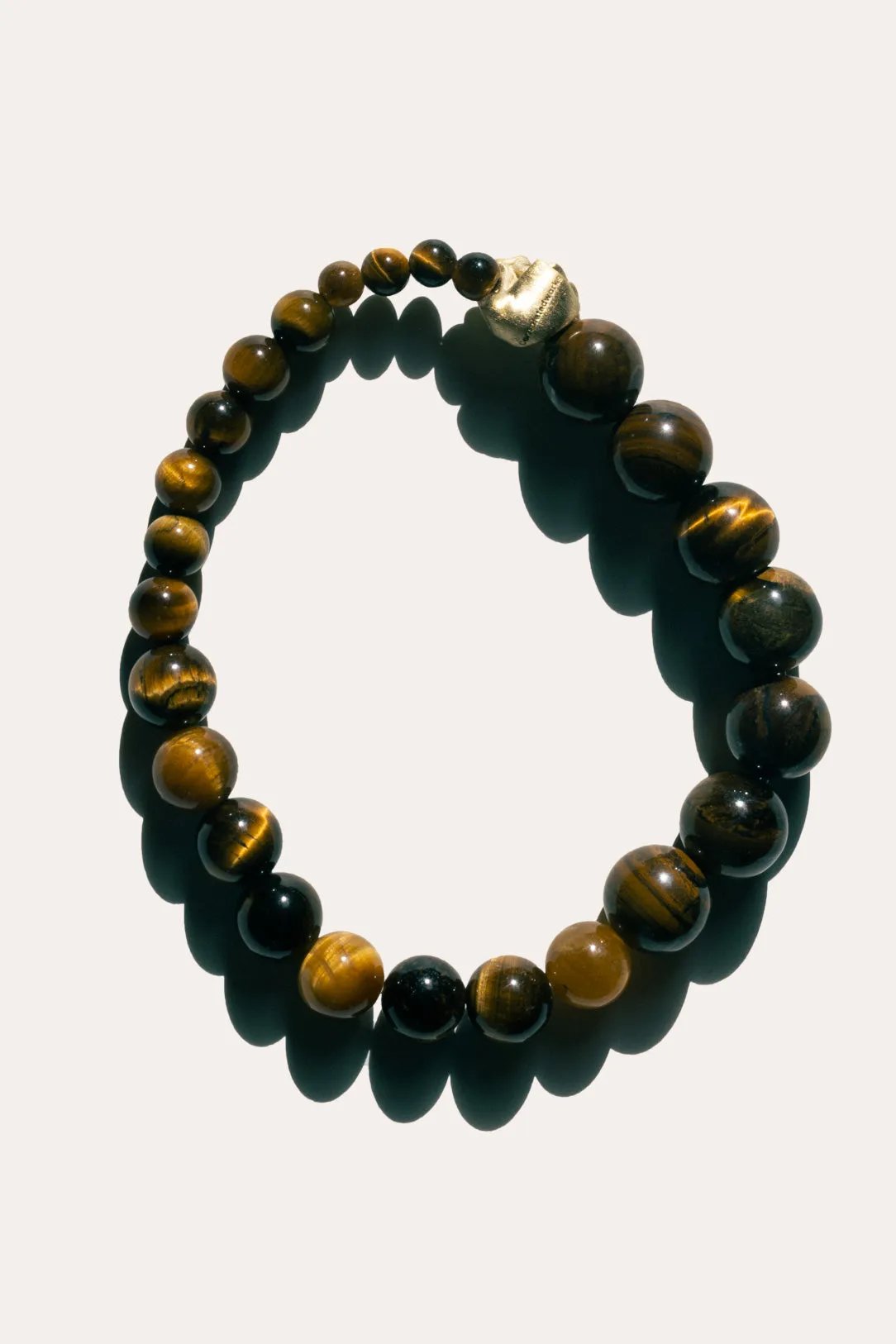 Tidelands - Tiger Eye and Gold Vermeil Bracelet