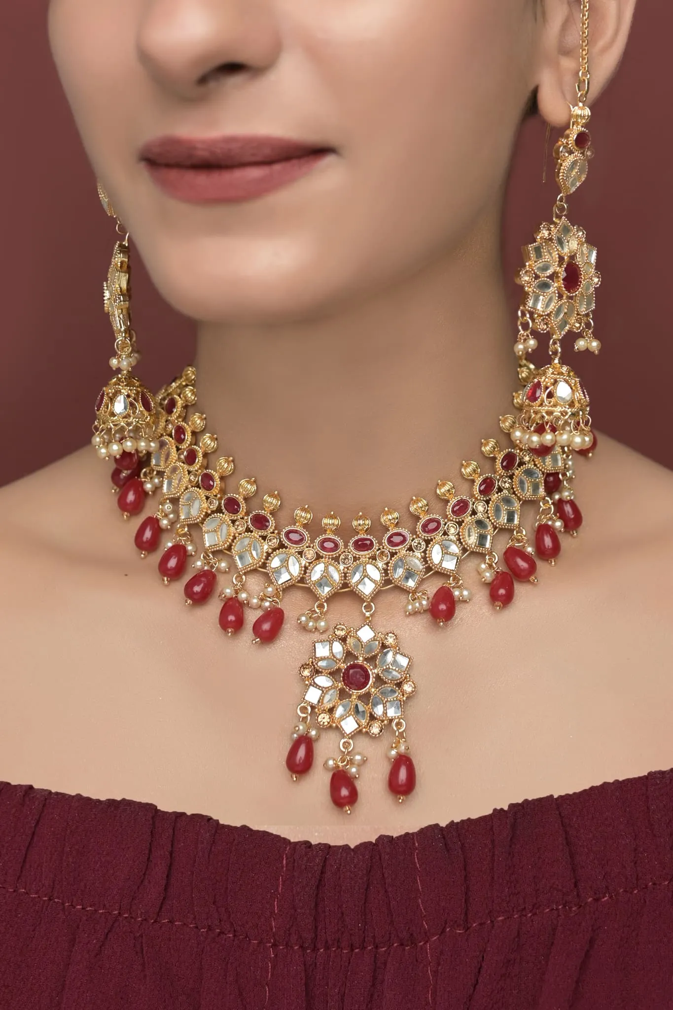 Vintage Set-OLJ-630-Golden and Ruby