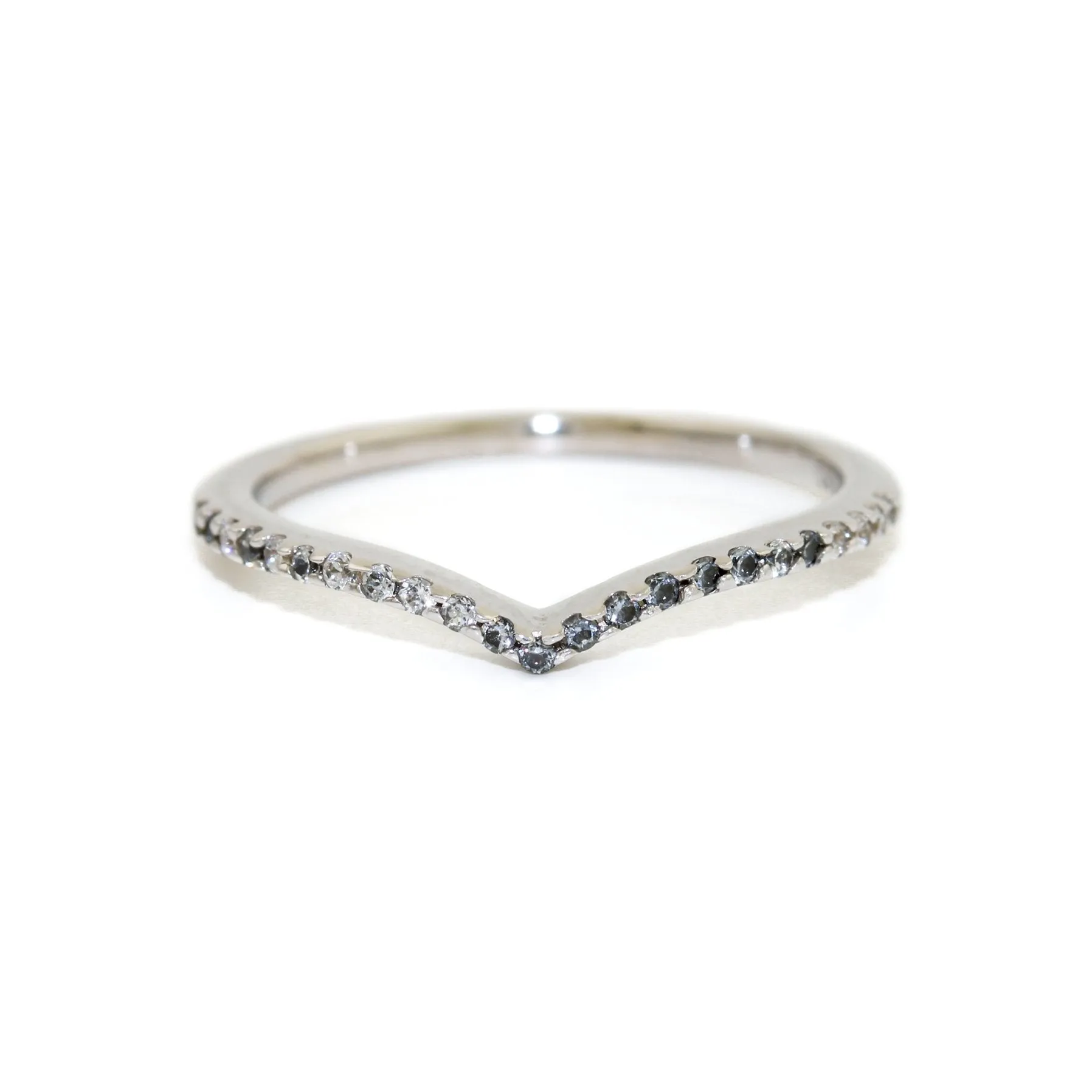 White Gold x Diamond Tiara Band - Made To Order