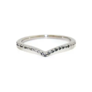 White Gold x Diamond Tiara Band - Made To Order