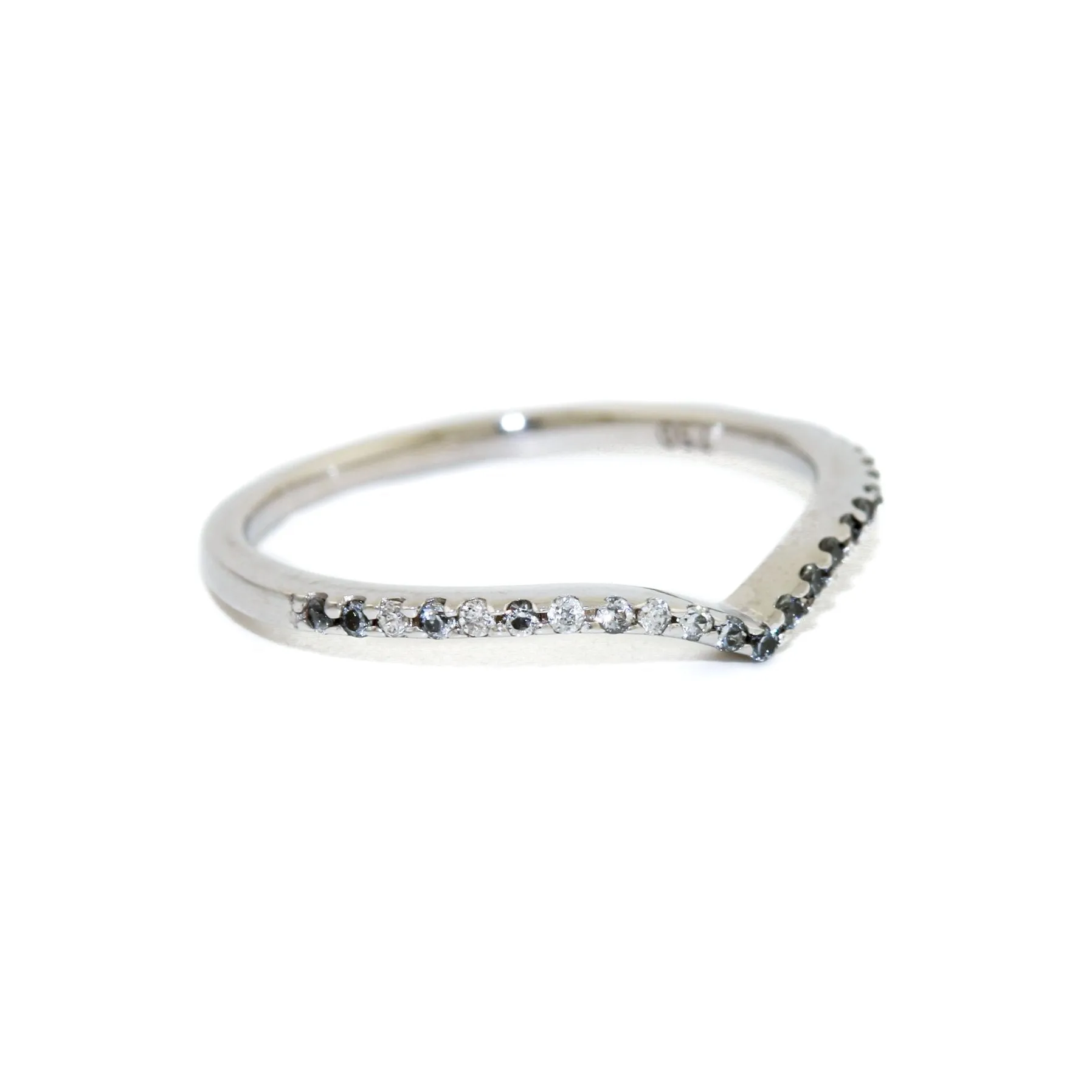 White Gold x Diamond Tiara Band - Made To Order