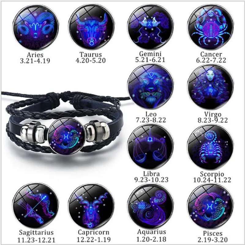 Zodiac Constellation Bracelet